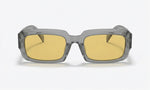prada | premium designer sunglasses - yellow