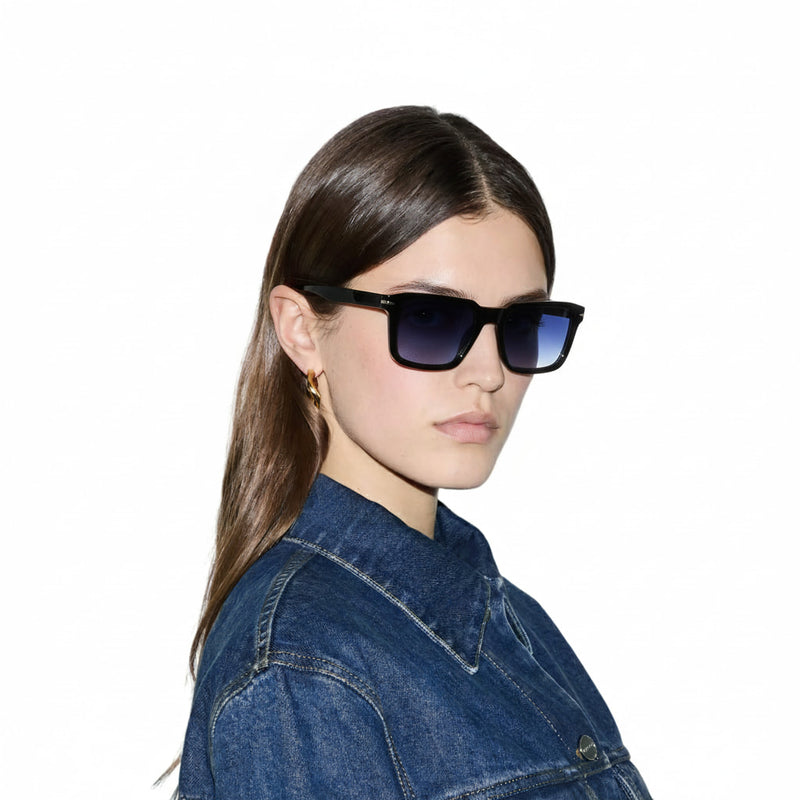 David Bekham Crystal Square - Dark Smoke Gradient