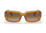 prada | premium designer sunglasses - honey brown