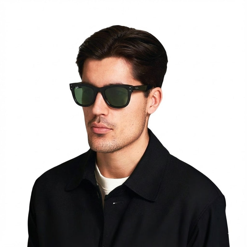 RayBan Retro Wayfarer - Black Green