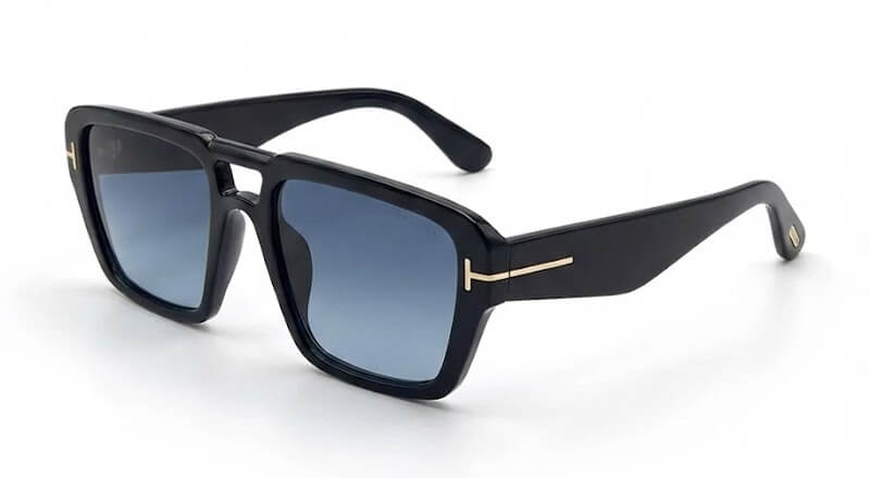 Tom Ford Eyewear - Premium Designer Sunglasses - Blue Black